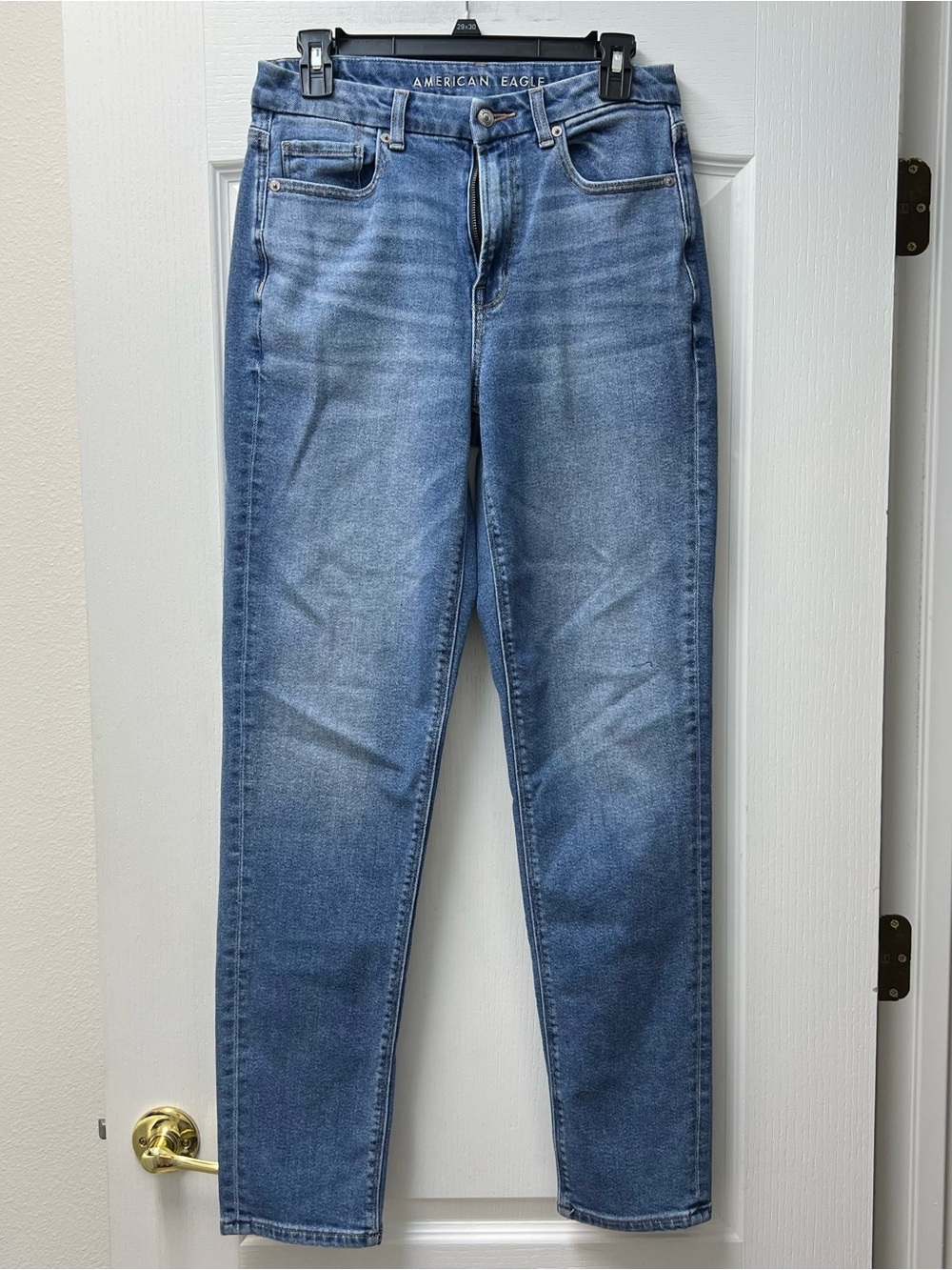 American Eagle Women's Straight Leg X Long Barrel Jeans Sz 6